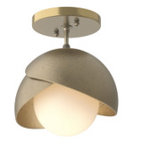 Semi-Flush Mts. Glass Down by Hubbardton Forge ( 39 | 121377-SKT-86-84-GG0711 Brooklyn ) 