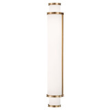 Bathroom Fixtures Cylindrical / Linear by Hudson Valley ( 70 | 6630-AGB Malcolm ) 