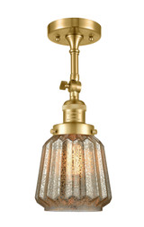 Semi-Flush Mts. Directional by Innovations ( 405 | 201F-SG-G146-LED Franklin Restoration ) 