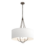 Pendants Drum Shade by Hubbardton Forge ( 39 | 104230-SKT-05-05-SF2811 Loop ) 