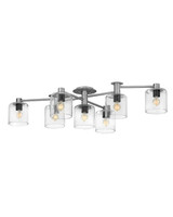 Semi-Flush Mts. Multi-port/Cluster by Hinkley ( 13 | 4513BN Axel ) 