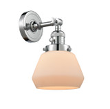 Sconces Single Glass by Innovations ( 405 | 203SW-PC-G171 Franklin Restoration ) 