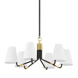 Mid. Chandeliers Candle by Hudson Valley ( 70 | 6632-AGB/DB Stanwyck ) 