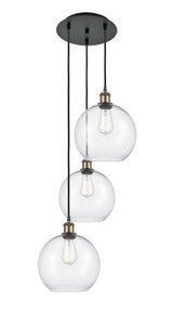 Mini Pendants 3 Light Cluster by Innovations ( 405 | 113B-3P-BAB-G122-10 Ballston ) 