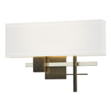 Sconces Drum Shade by Hubbardton Forge ( 39 | 206350-SKT-20-85-SF1606 Cosmo ) 