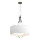 Pendants Drum Shade by Hubbardton Forge ( 39 | 104230-SKT-05-82-SF2811 Loop ) 