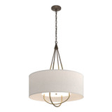 Pendants Drum Shade by Hubbardton Forge ( 39 | 104230-SKT-05-84-SE2811 Loop ) 