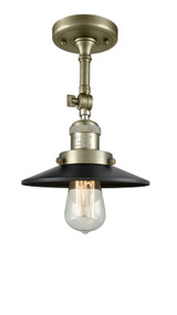 Semi-Flush Mts. Directional by Innovations ( 405 | 201F-AB-M6-LED Franklin Restoration ) 