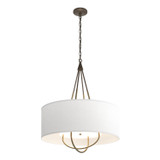 Pendants Drum Shade by Hubbardton Forge ( 39 | 104230-SKT-05-84-SF2811 Loop ) 