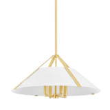 Pendants Metal Shade by Hudson Valley ( 70 | 6726-AGB/SWH Raymond ) 