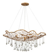 Mid. Chandeliers Glass Down by Hinkley ( 13 | 45306BNG Laguna ) 