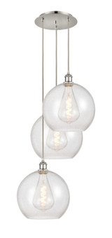 Mini Pendants 3 Light Cluster by Innovations ( 405 | 113B-3P-PN-G124-12 Ballston ) 