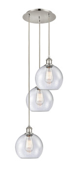 Mini Pendants 3 Light Cluster by Innovations ( 405 | 113B-3P-PN-G124-8 Ballston ) 