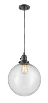 Mini Pendants Glass Down by Innovations ( 405 | 201CSW-OB-G204-12-LED Franklin Restoration ) 