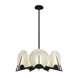 Mid. Chandeliers Glass Up by Hubbardton Forge ( 39 | 131059-SKT-MULT-10-AR Callisto ) 