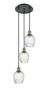 Mini Pendants 3 Light Cluster by Innovations ( 405 | 113B-3P-BAB-G292 Ballston ) 