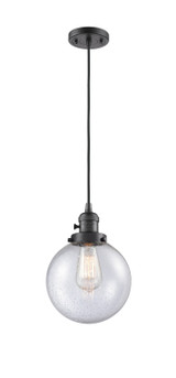 Mini Pendants Glass Down by Innovations ( 405 | 201CSW-OB-G204-8-LED Franklin Restoration ) 