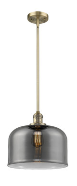 Pendants Glass Down by Innovations ( 405 | 201S-BB-G73-L-LED Franklin Restoration ) 