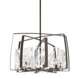 Pendants Open Frame by Hubbardton Forge ( 39 | 131312-SKT-MULT-05-YR0699 Arc ) 