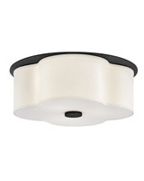 Flush Mounts Drum Shade by Hinkley ( 13 | 46443BK Delaney ) 
