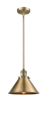Mini Pendants Metal Shade by Innovations ( 405 | 201S-BB-M10-BB-LED Franklin Restoration ) 