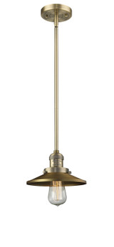 Mini Pendants Exposed Lamps by Innovations ( 405 | 201S-BB-M4 Franklin Restoration ) 