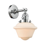 Sconces Single Glass by Innovations ( 405 | 203SW-PC-G531-LED Franklin Restoration ) 