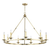 Large Chandeliers Candle by Hudson Valley ( 70 | 3209-AGB Allendale ) 