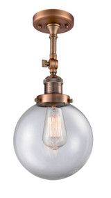 Semi-Flush Mts. Directional by Innovations ( 405 | 201F-AC-G202-8-LED Franklin Restoration ) 