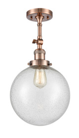 Semi-Flush Mts. Directional by Innovations ( 405 | 201F-AC-G204-10-LED Franklin Restoration ) 