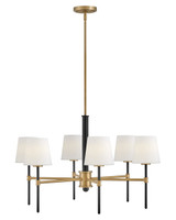 Mid. Chandeliers Candle by Hinkley ( 13 | 46954BK-LCB Saunders ) 