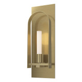 Sconces Single Glass by Hubbardton Forge ( 39 | 201070-SKT-86-86-FD0462 Triomphe ) 
