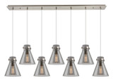 Linear/Island 4 Light + by Innovations ( 405 | 127-410-1PS-SN-G411-8SM Downtown Urban ) 