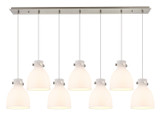 Linear/Island 4 Light + by Innovations ( 405 | 127-410-1PS-SN-G412-8WH Downtown Urban ) 