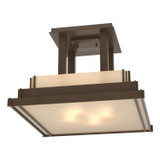 Semi-Flush Mts. Glass Down by Hubbardton Forge ( 39 | 123715-SKT-05-BB0416 Steppe ) 