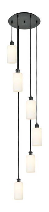 Pendants Multi-port/Cascade by Innovations ( 405 | 116B-6P-BK-G434-7WH Downtown Urban ) 