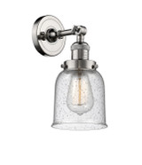 Sconces Single Glass by Innovations ( 405 | 203-PN-G54-LED Franklin Restoration ) 