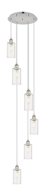 Pendants Multi-port/Cascade by Innovations ( 405 | 116B-6P-PN-G434-7CL Downtown Urban ) 