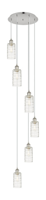Pendants Multi-port/Cascade by Innovations ( 405 | 116B-6P-PN-G434-7DE Downtown Urban ) 