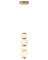 Mini Pendants Glass Down by Hinkley ( 13 | 47397LCB Trigo ) 