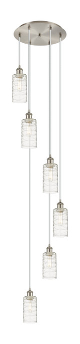 Pendants Multi-port/Cascade by Innovations ( 405 | 116B-6P-SN-G434-7DE Downtown Urban ) 