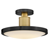 Semi-Flush Mts. Bowl Style by Hinkley ( 13 | 47593BK-LCB Kieran ) 