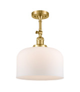 Semi-Flush Mts. Directional by Innovations ( 405 | 201F-SG-G71-L-LED Franklin Restoration ) 