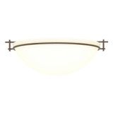 Flush Mounts Bowl Style by Hubbardton Forge ( 39 | 124252-SKT-05-GG0050 Moonband ) 