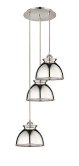 Mini Chandeliers Multi-Port/Cascade by Innovations ( 405 | 113B-3P-PN-M14-PN Ballston ) 