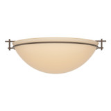 Flush Mounts Bowl Style by Hubbardton Forge ( 39 | 124252-SKT-05-SS0050 Moonband ) 