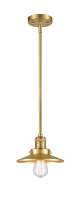 Mini Pendants Metal Shade by Innovations ( 405 | 201S-SG-M4-LED Franklin Restoration ) 