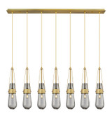 Linear/Island 4 Light + by Innovations ( 405 | 127-452-1P-BB-G452-4SM Downtown Urban ) 