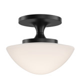 Semi-Flush Mts. Glass Down by Hinkley ( 13 | 47813BK Knox ) 