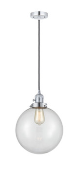 Mini Pendants Glass Down by Innovations ( 405 | 201CSW-PC-G202-10-LED Franklin Restoration ) 